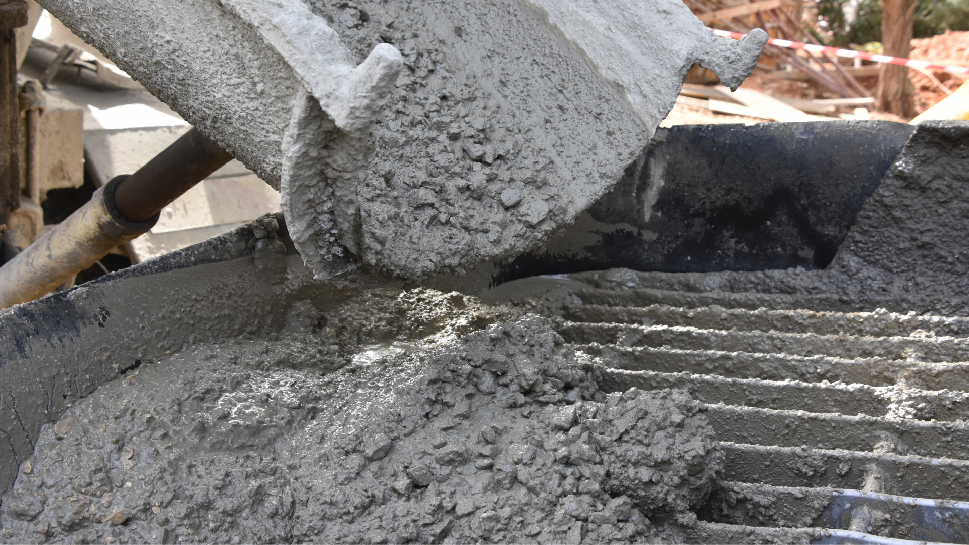 pumping concrete